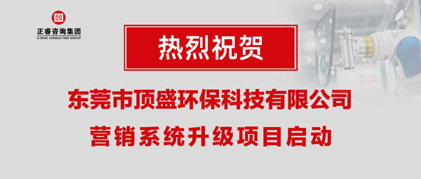 東莞市頂盛環(huán)?？萍加邢薰緺I銷系統(tǒng)升級項目啟動