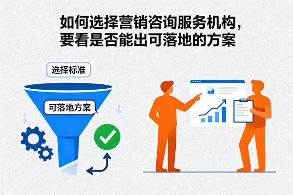 如何選擇營(yíng)銷咨詢服務(wù)機(jī)構(gòu)，要看是否能出可落地的方案